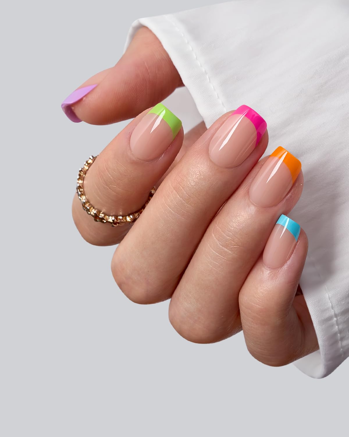 BTArtboxNails XCOATTIPS extra-short square nails for quick extensions