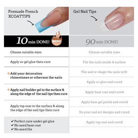 Nails shown on hand demonstrating seamless styling and contours.