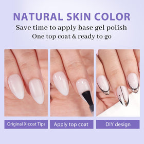 BTARTBOXNAILS xcoattips pre-applied primer for cleaner prep