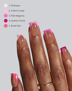 BTArtboxnails XCOATTIPS soft gel tips offer lightweight, comfortable wear and easy removal.