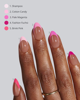BTArtboxNails XCOATTIPS soft gel nails are lightweight and flexible.