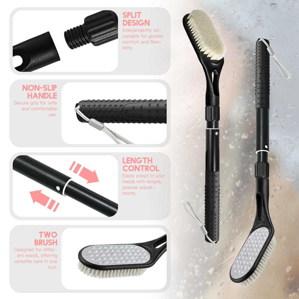 BTideas foot file exfoliates rough skin for smoother feet.