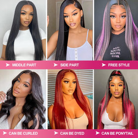 Btomar 28-inch wig adjustable cap for easy fit.