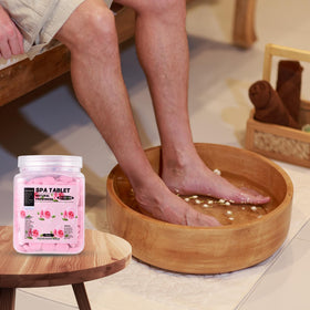 BTTEUYE 350-count package supports regular home foot spa routines.