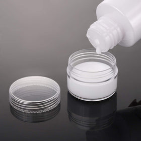 BTYMS empty cream jars 15g, perfect for lotions and skincare samples.