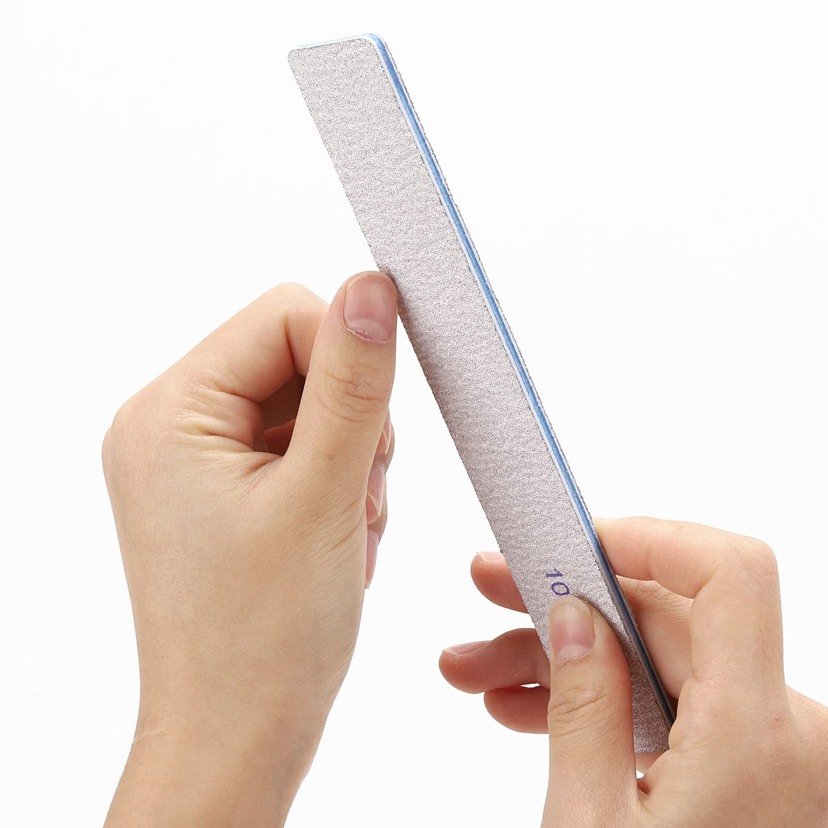BTYMS emery board designed for natural nails and everyday manicure and pedicure.