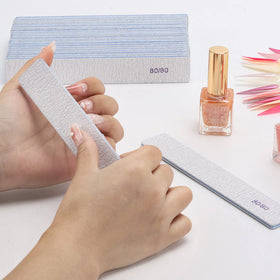 BTYMS professional salon-use nail files, durable and easy to clean