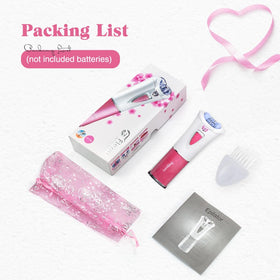 Bubbacare cleaning brush keeps the epilator hygienic after use.