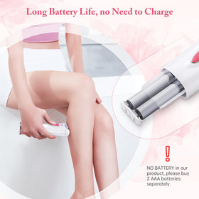 Bubbacare smooth glide epilator legs helps achieve silky skin with ease.