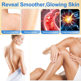 BUBBLEDANCE Dry brushing option for morning routine