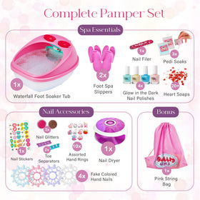 Bubbly Girlz pedicure and manicure tools for kid-friendly nail care
