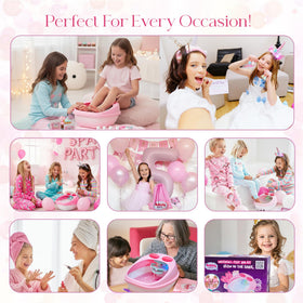 Bubbly Girlz spa set packaging ready for gifting or storage