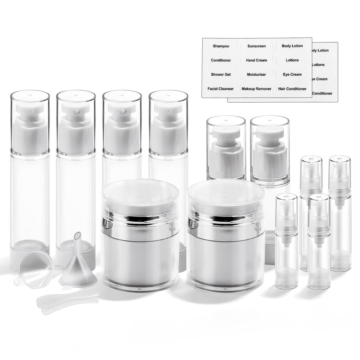 Bubimon airless pump jar 50ml for mess-free cream dispensing and minimal waste