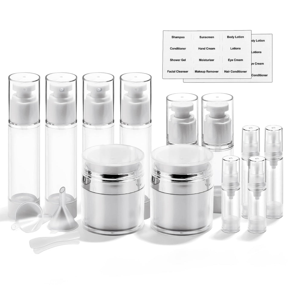 Bubimon airless pump jar 50ml for mess-free cream dispensing and minimal waste