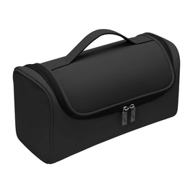 BUBM Airwrap water-resistant PU material guards against moisture during travel.