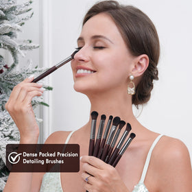 Bueart Design angled eyeliner brush for precise lines