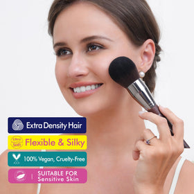 Bueart Design travel case and brushes ready for on-the-go makeup