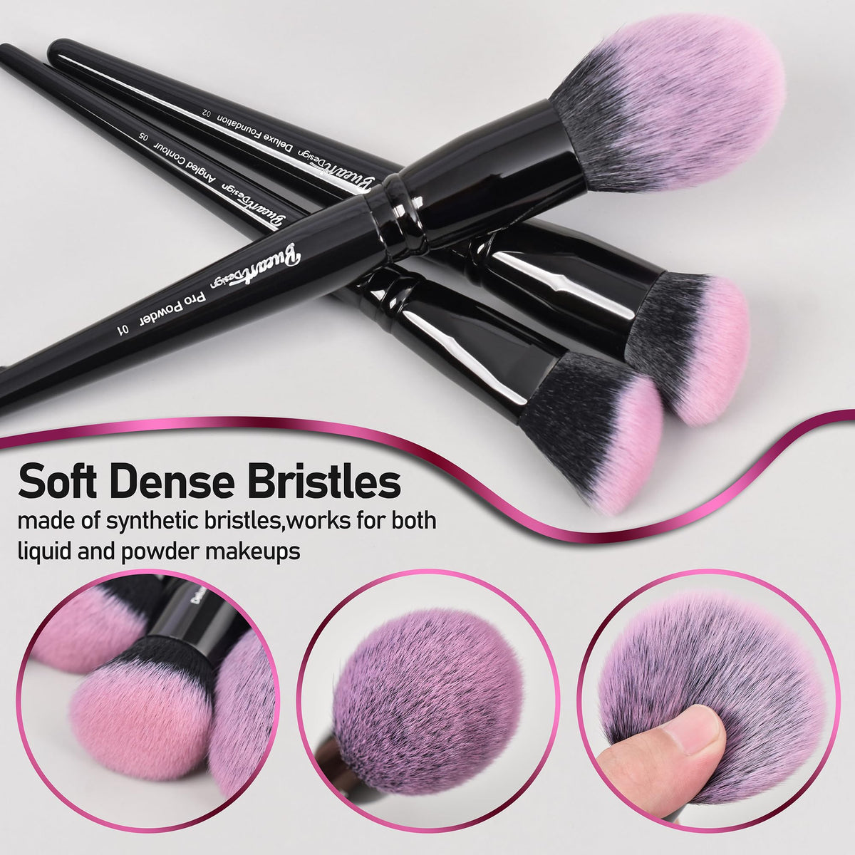 Bueart Design crease shader brush for precise crease color depth