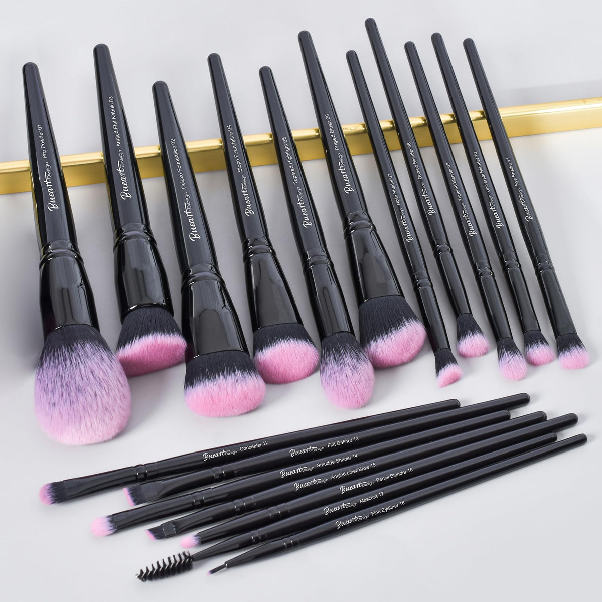 Bueart Design smudge shader brush for seamless eyelid edges