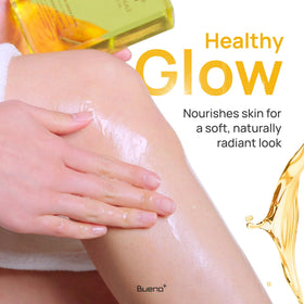 Bueno+ Paris Queen Carrot Oil rich in carrot extract for glow.