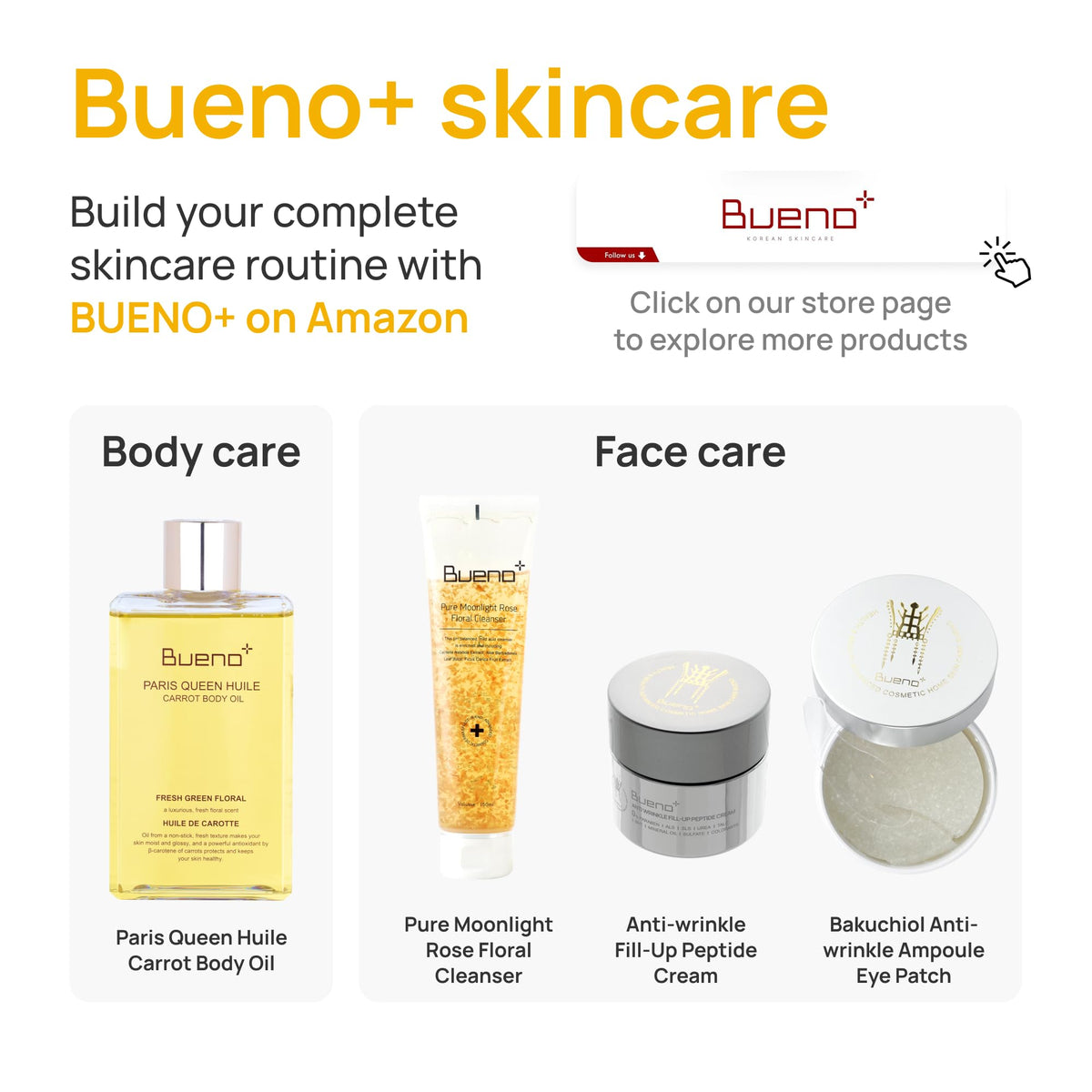 Vegan and cruelty-free Bueno+ Paris Queen Carrot Oil formula.