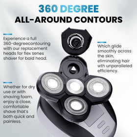 BueRallan Freebird-compatible replacement heads fit your shaver for easy upgrades.