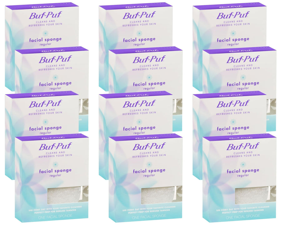 Buf-Puf dirt-removal focus sponge helps promote a cleaner complexion.