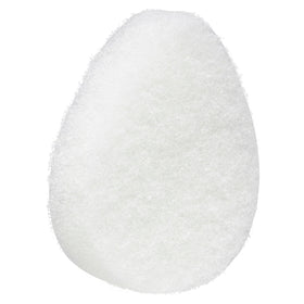 Buf-Puf sponge beside moisturizer signals a daily skincare routine.