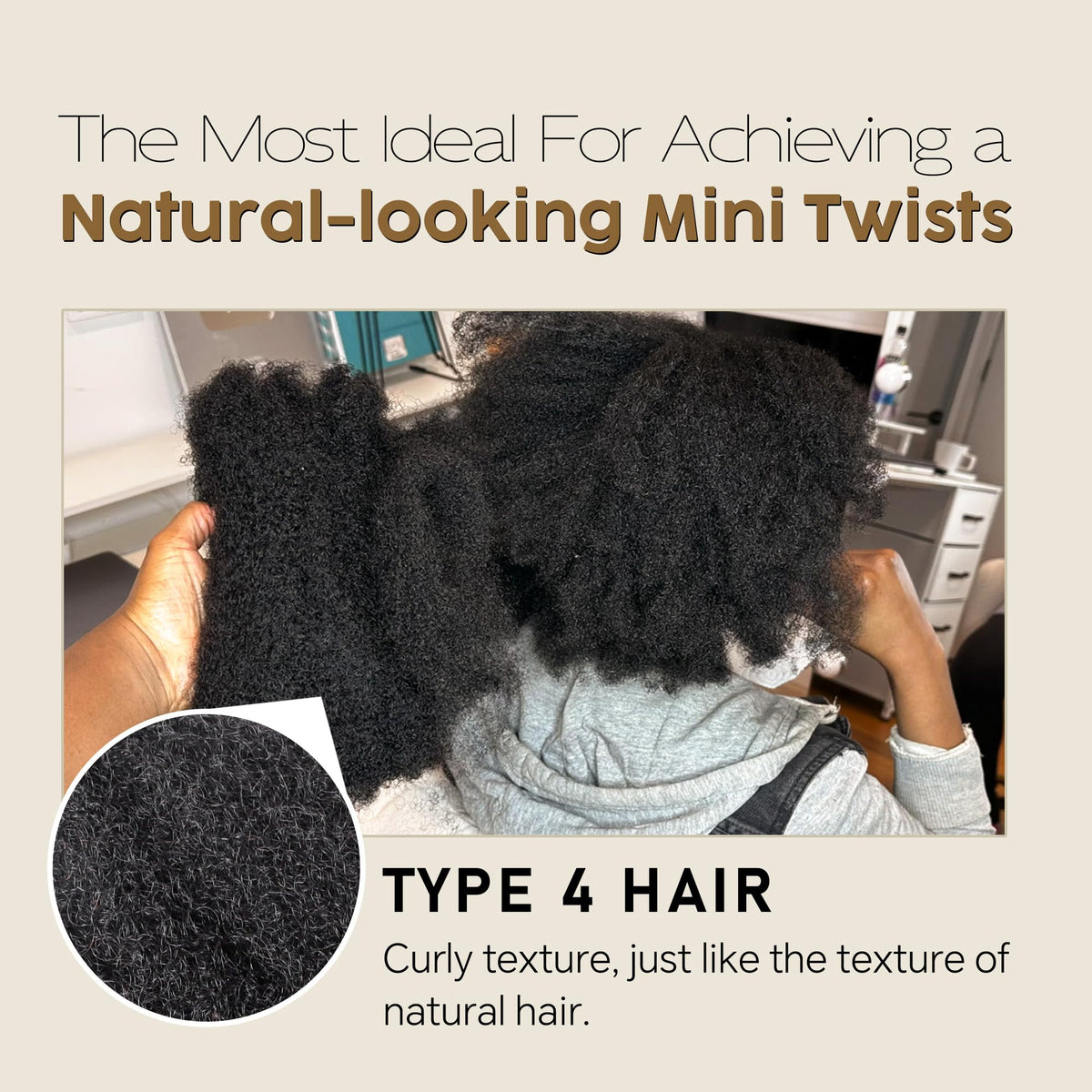 Builson Afro Kinky Bulk 12in for braiding with versatile styling options.