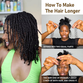 Builson Afro Kinky Bulk 12in kinky-curly bundles for crochet looks.
