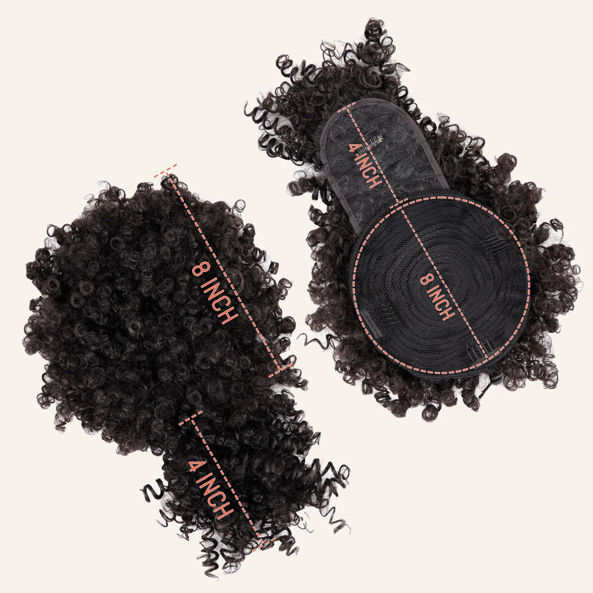 Builson heat resistant synthetic fiber feels soft and natural to touch.