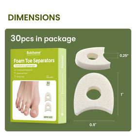 Bukihome packaging shows the 30 pack value