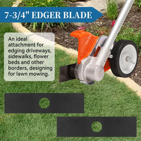 Bularie two-blade pack included for replacement and backup