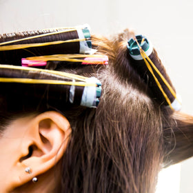 BuleVina easy-wrap design helps secure curls with minimal effort.