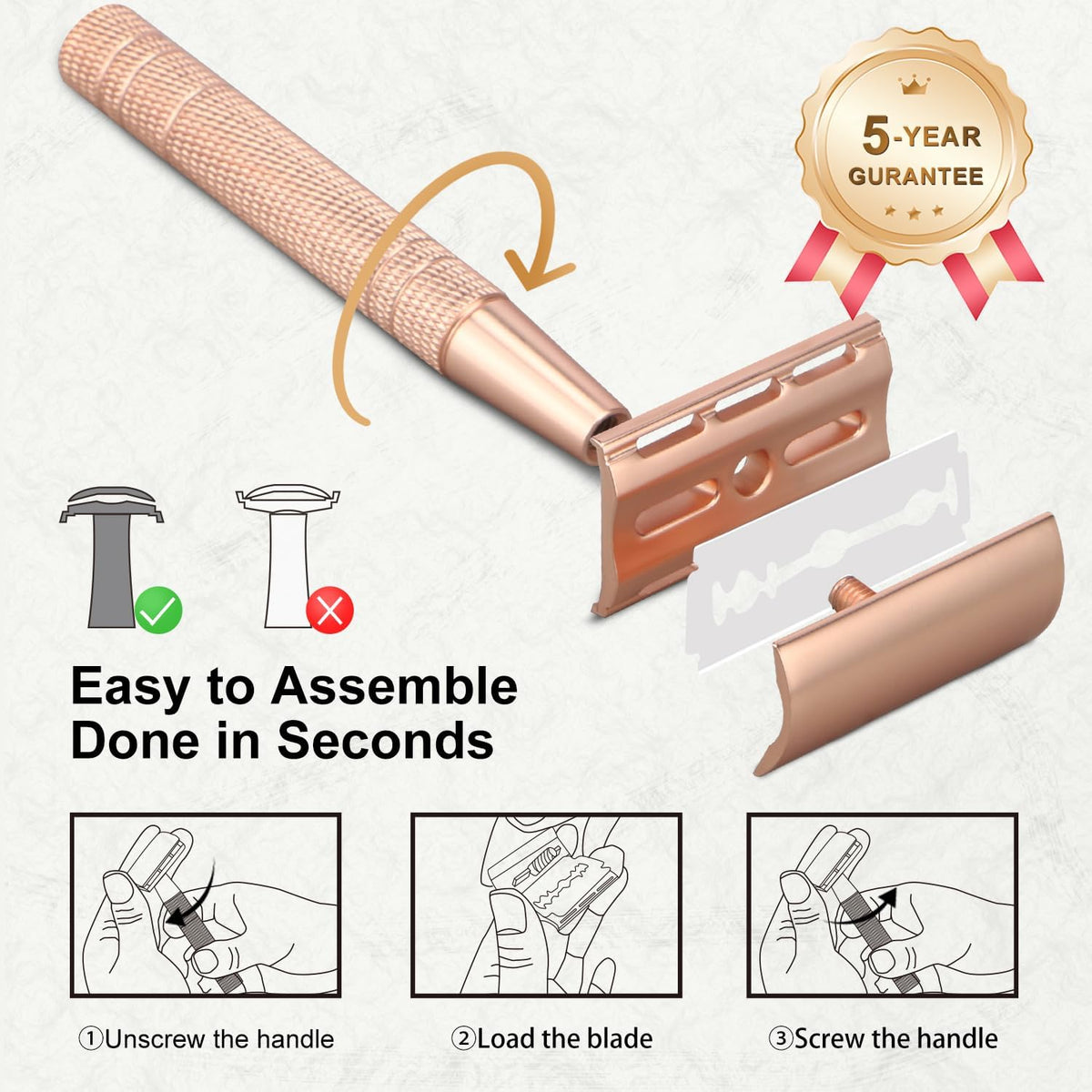 BULIMICA blade disposal bag helps recycle used blades safely after shaving.