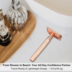 BULIMICA lightweight metal razor reduces fatigue during extended grooming sessions.