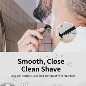 Bulimica reusable metal razor features durable, eco-friendly design.