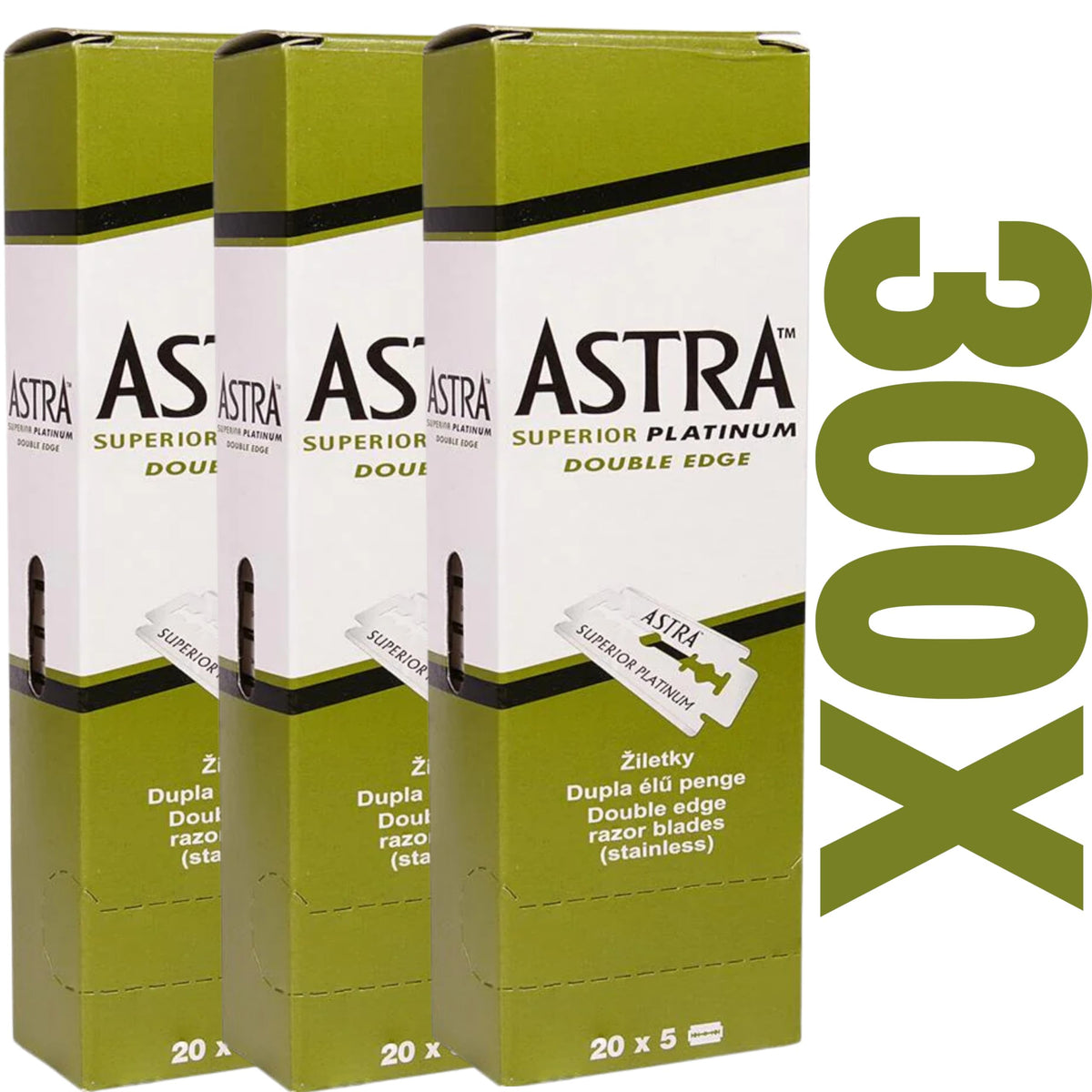 Bulk value pack supports daily shaves or professional use with dependable performance.