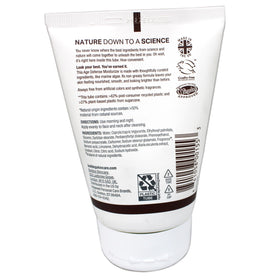 Bulldog Age Defense Moisturizer ingredients illustration highlighting rosemary, echinacea, and vitamin E.