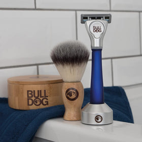Bulldog razor uses 70% recycled glass from beer bottles.