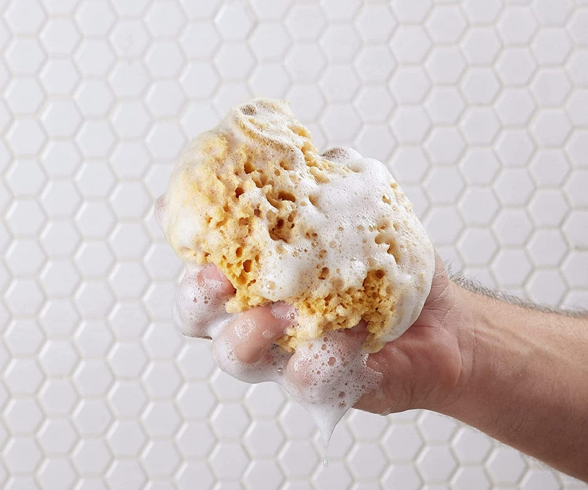 Bulldog body wash packaging uses sustainably sourced palm-derived materials
