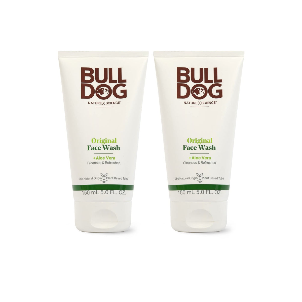 Bulldog Original Face Wash bottle for easy daily cleansing