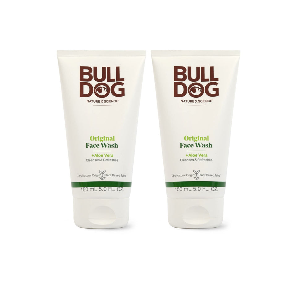Bulldog Original Face Wash bottle for easy daily cleansing