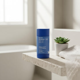Bullfrog Quik Stick sunscreen with antioxidants provides soothing care.