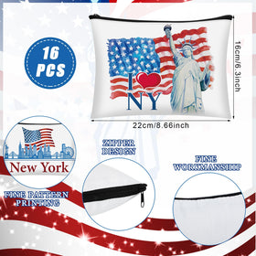 Bulyoou canvas makeup pouch, compact size, perfect daily wallet.