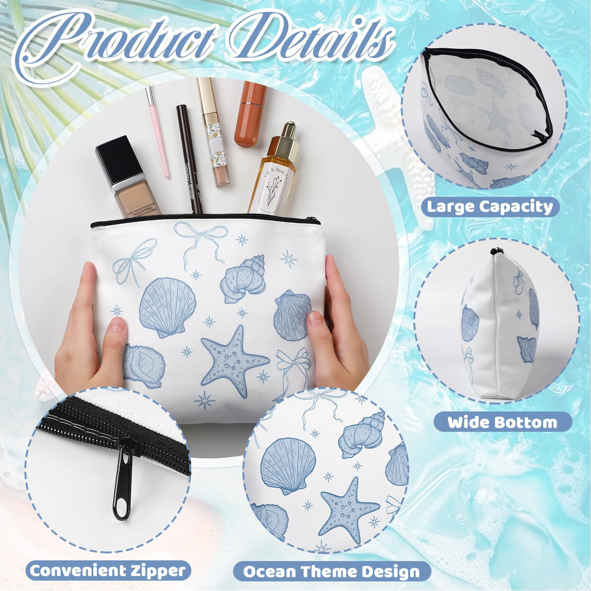 Bulyoou coconut trees design bag perfect for weekend getaways