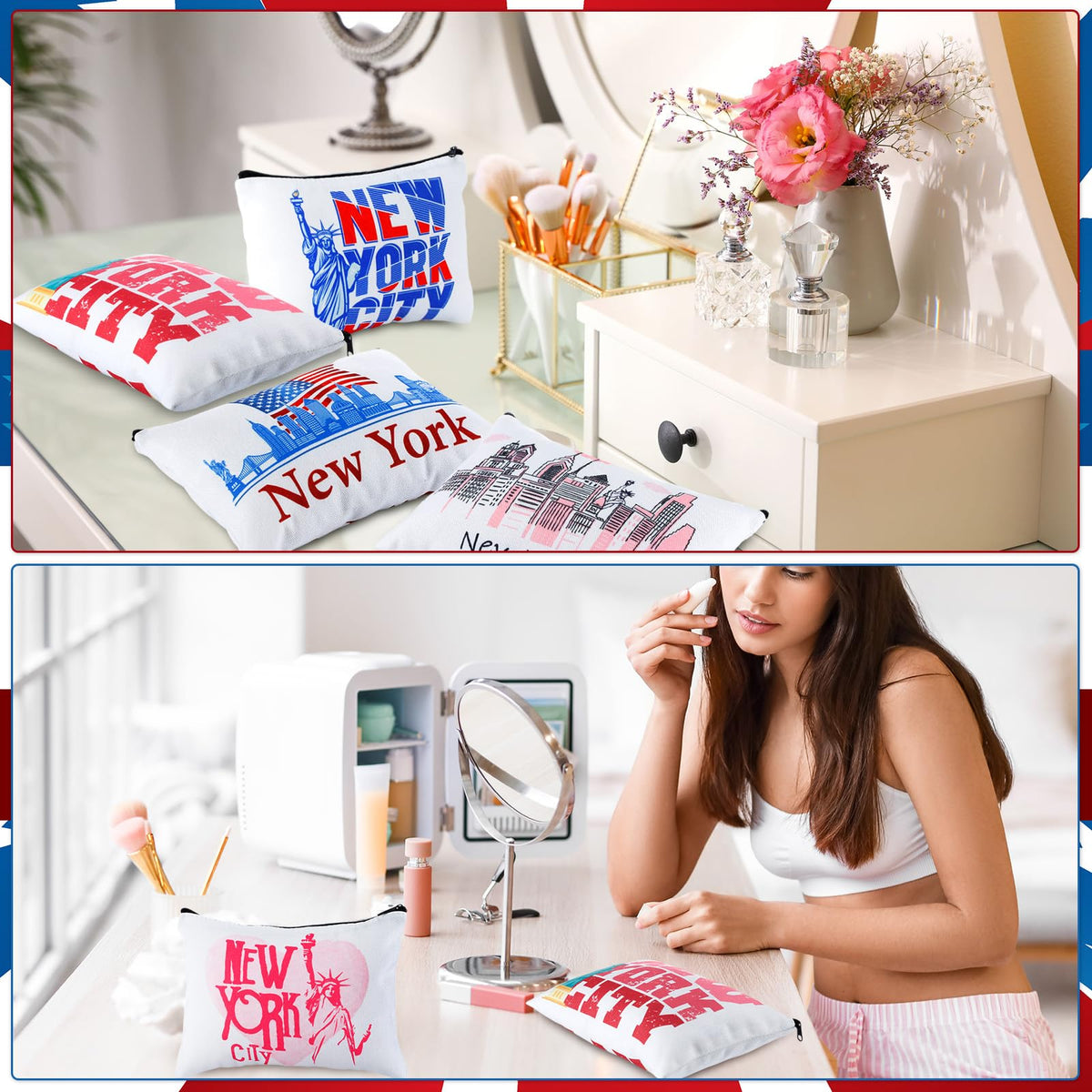 Bulyoou multi-use pouches double as small wallets and travel organizers.
