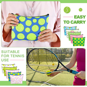 Bulyoou tennis bag double-sided prints show vibrant quotes and designs.