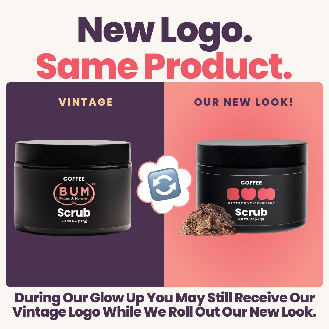 BUM Coffee Sugar Scrub after-shower glow and subtle fragrance linger