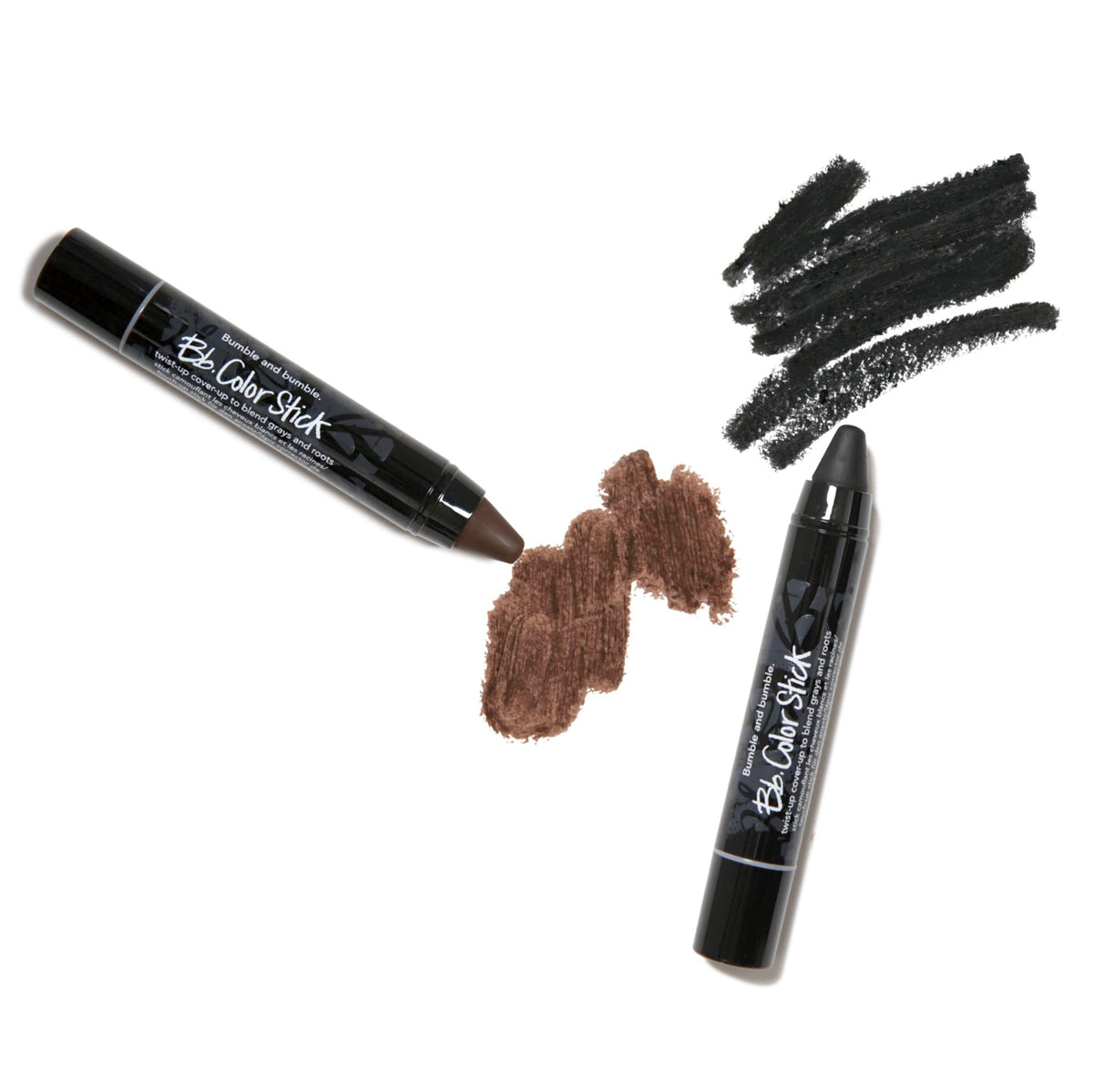 Bumble and bumble Color Stick’s velvety dry fiber blends naturally.